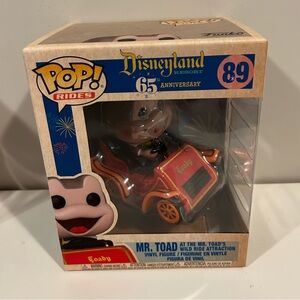 Disney Funko Pop Disneyland 65th Anniversary Mr Toad